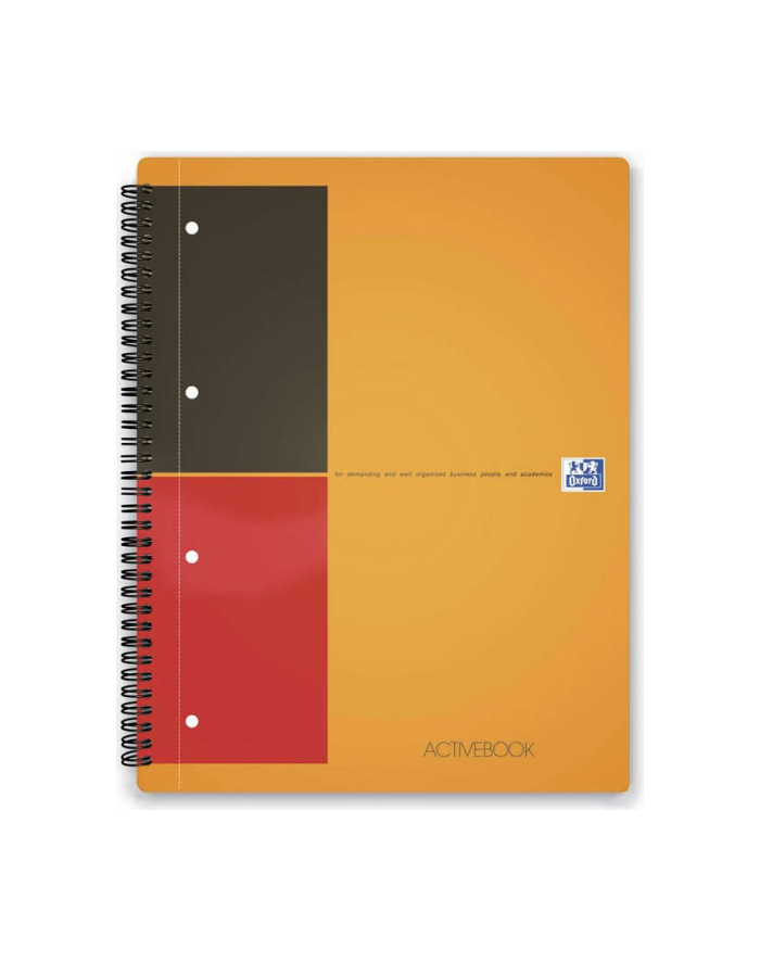 OXFORD Kołonotatnik Activebook  A4+, linia główny