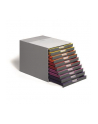 DURABLE VARICOLOR pojemnik z dziesięcioma kolorowymi szufladkami. Wymiary: 280x292x356 m - nr 1