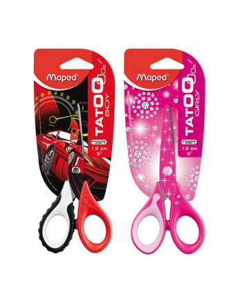 Meped NOŻYCZKI TATOO INNOVATION 13 CM, BLISTER (12)