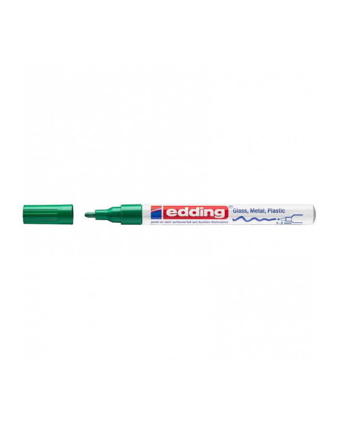 EDDING Marker lakierowy z końcówką 1-2mm zielony główny