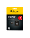 Intenso micro SD 4GB SDHC card class 10 - nr 17