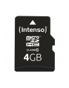Intenso micro SD 4GB SDHC card class 10 - nr 31