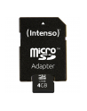 Intenso micro SD 4GB SDHC card class 10 - nr 52