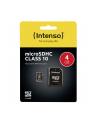 Intenso micro SD 4GB SDHC card class 10 - nr 54