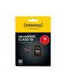 Intenso micro SD 16GB SDHC card class 10 - nr 18