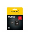 Intenso micro SD 4GB SDHC card class 10 - nr 46