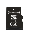 Intenso micro SD 8GB SDHC card class 10 - nr 18