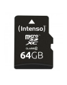 Intenso micro SD 64GB SDXC card class 10 - nr 25