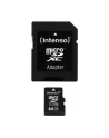 Intenso micro SD 64GB SDXC card class 10 - nr 45