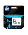 Głowica drukująca HP 22 tri-colour | 5ml | DeskJet3940/3920,PSC1410 - nr 23