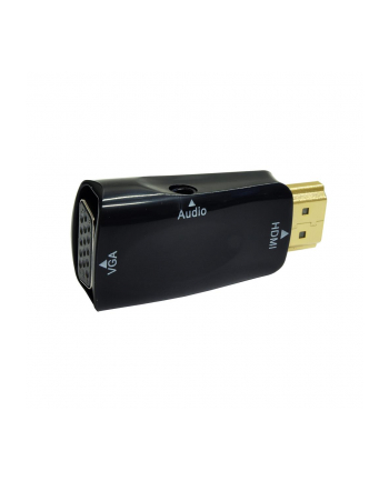 ART ADAPTER HDMI męski/ SVGA żeński +AUDIO oem