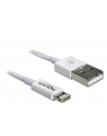 Delock Kabel USB do transmisji danych/ładowania urządzeń iPhone,iPad,iPod,1m,bia - nr 10