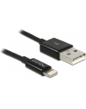 Delock Kabel USB do transmisji danych/ładowania urządzeń iPhone,iPad,iPod,1m,cza - nr 13