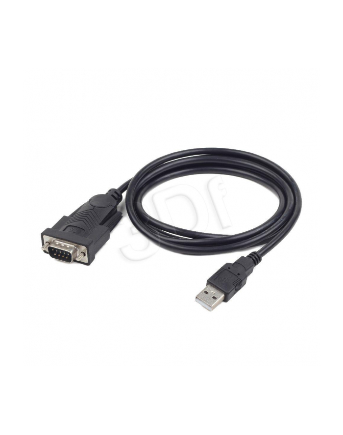 Adapter USB->SERIAL 9PIN Gembird WIN8 czarny główny