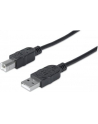Manhattan Kabel USB 2.0 A-B M/M 1m czarny - nr 14