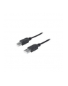 Manhattan Kabel USB 2.0 A-B M/M 1m czarny - nr 21