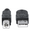 Manhattan Kabel USB 2.0 A-B M/M 1m czarny - nr 32