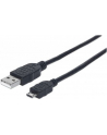 Manhattan Kabel USB 2.0 A - Micro-B M/M 3m czarny - nr 13