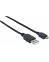 Manhattan Kabel USB 2.0 A - Micro-B M/M 3m czarny - nr 14
