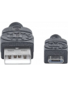 Manhattan Kabel USB 2.0 A - Micro-B M/M 3m czarny - nr 15