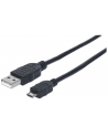 Manhattan Kabel USB 2.0 A - Micro-B M/M 3m czarny - nr 20