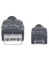 Manhattan Kabel USB 2.0 A - Micro-B M/M 3m czarny - nr 21