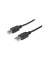 Manhattan Kabel USB 2.0 A-B M/M 5m czarny - nr 20