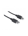 Manhattan Kabel USB 2.0 A-B M/M 5m czarny - nr 21