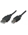 Manhattan Kabel USB 2.0 A-B M/M 5m czarny - nr 8