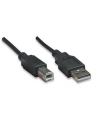 Manhattan Kabel USB 2.0 A-B M/M 5m czarny - nr 9