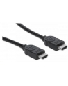 Manhattan Kabel monitorowy HDMI/HDMI M/M 1.4 Ethernet 7,5m czarny - nr 3