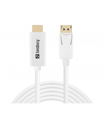 Sandberg Kabel DisplayPort 1.2 - HDMI 4K M-M 2m