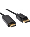 Sandberg Kabel DisplayPort 1.2 - HDMI 4K M-M 2m - nr 4