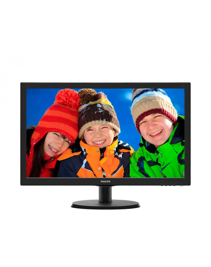 Monitor Philips LED 21,5'' 223V5LHSB; HDMI; TCO, czarny główny