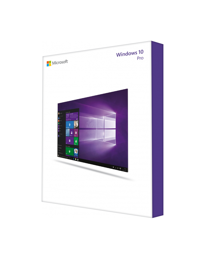 Microsoft Windows 10 PRO OEM x64 German 1pk DVD główny