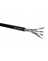 Zewnętrzny kabel instalacyjny Solarix  PE CAT5e  UTP PE drut 305m/box - nr 5