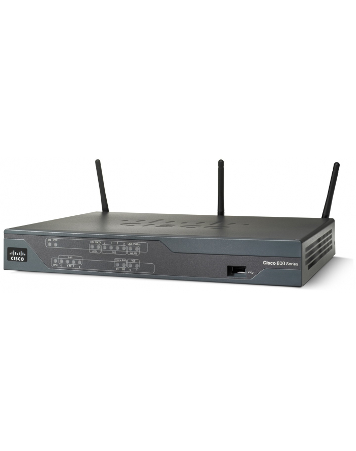 Cisco Systems Cisco 881WD Secure Router WAN FE w/ Dual Radio WLAN główny