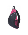 Manhattan Plecak typu Sling do ultrabook 12'' czarno/różowy, Dashpack - nr 12