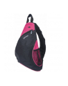 Manhattan Plecak typu Sling do ultrabook 12'' czarno/różowy, Dashpack - nr 13