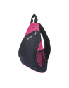Manhattan Plecak typu Sling do ultrabook 12'' czarno/różowy, Dashpack - nr 1