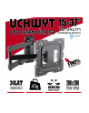 4World Uchwyt do LCD 15-37'' VESA 75/100/200 uchylny/obrotowy  max 40kg BLK - nr 14