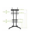 Techly Stojak mobilny do TV LCD/LED/Plazma 30''-65'' 60kg VESA pochylany z półką - nr 46