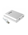 VAKOSS Power Bank 10400mAh, Li-Ion, aluminium TP-2588S srebrny - nr 8