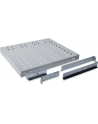 Półka 19'' 1U regulowana 500-700mm,  nośność do 50kg , kolor: szary - nr 48