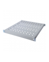 Półka 19'' 1U regulowana 500-700mm,  nośność do 50kg , kolor: szary - nr 46