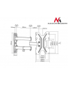 MACLEAN UCHWYT DO TELEWIZORA 23-42  MC-648 30KG MAX VESA 200X200 - nr 2