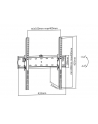 MACLEAN UCHWYT DO TELEWIZORA 32-55  MC-665 CZARNY DO 40KG MAX VESA 400X400 - nr 31