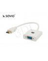 SAVIO ADAPTER HDMI A MĘSKIE - VGA 15 PIN ŻEŃSKIE CL-27 - nr 5