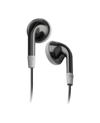 SBS Słuchawki z mikrofonem (czarne/douszne)