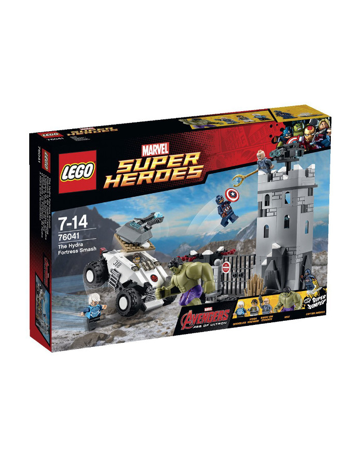 LEGO Super Heroes Demolka w fortecy Hydr główny